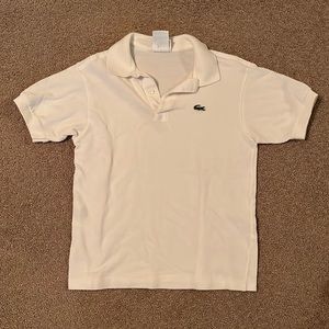 Lacoste White Polo 10
